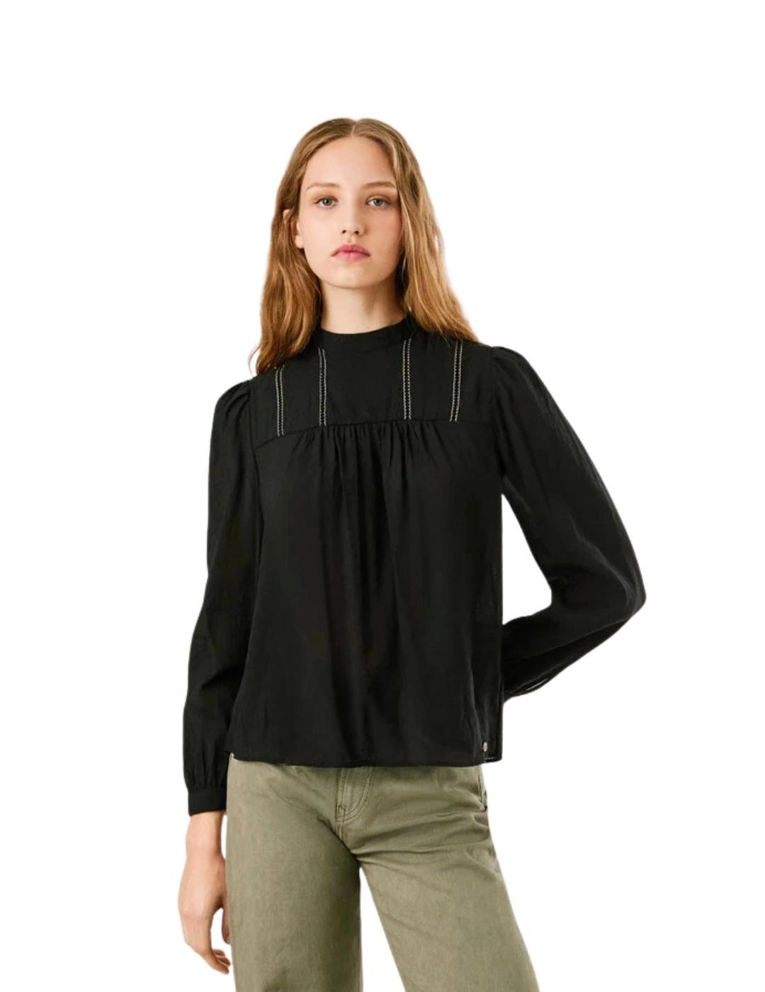 Pepe Jeans Camisa Pipy Negra