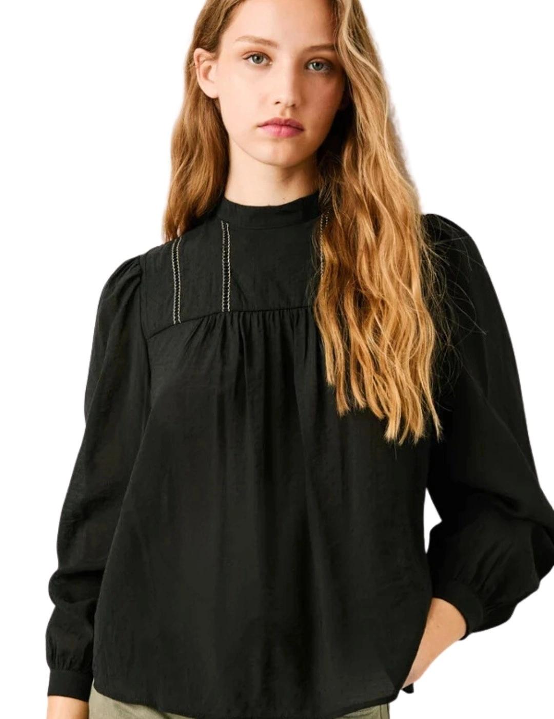 Pepe Jeans Camisa Pipy Negra