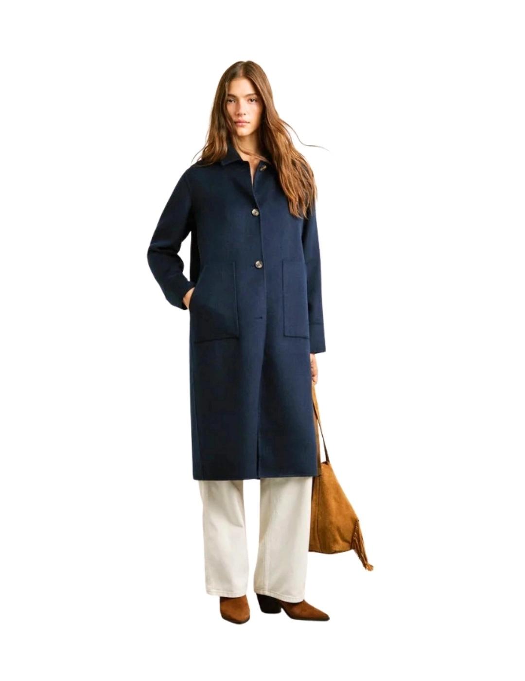 Pepe Jeans Abrigo Sabrina Azul marino