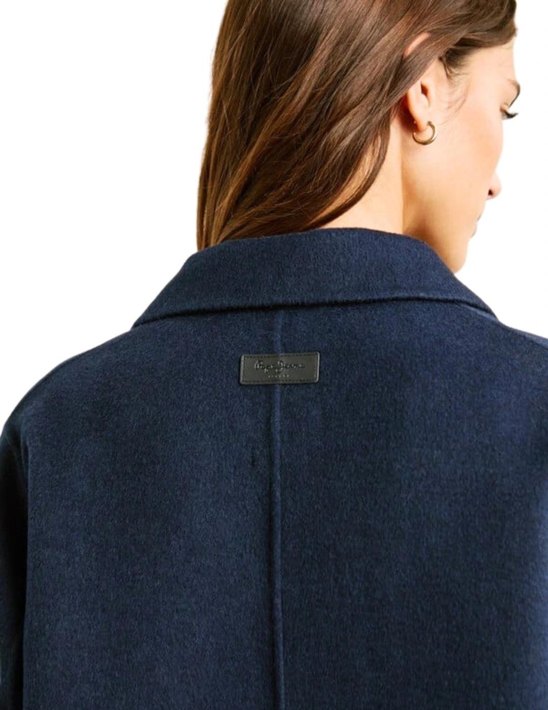 Pepe Jeans Abrigo Sabrina Azul marino