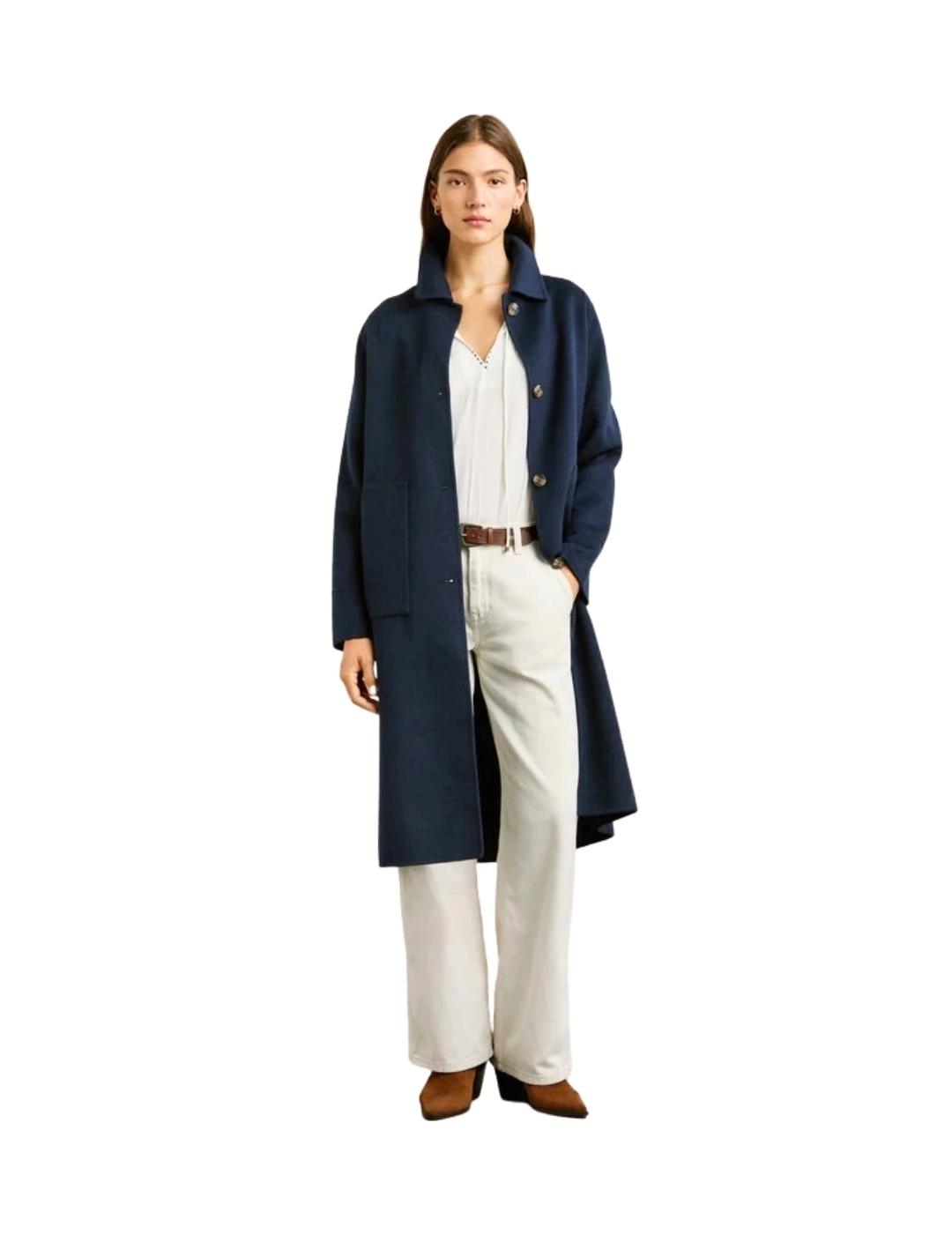 Pepe Jeans Abrigo Sabrina Azul marino