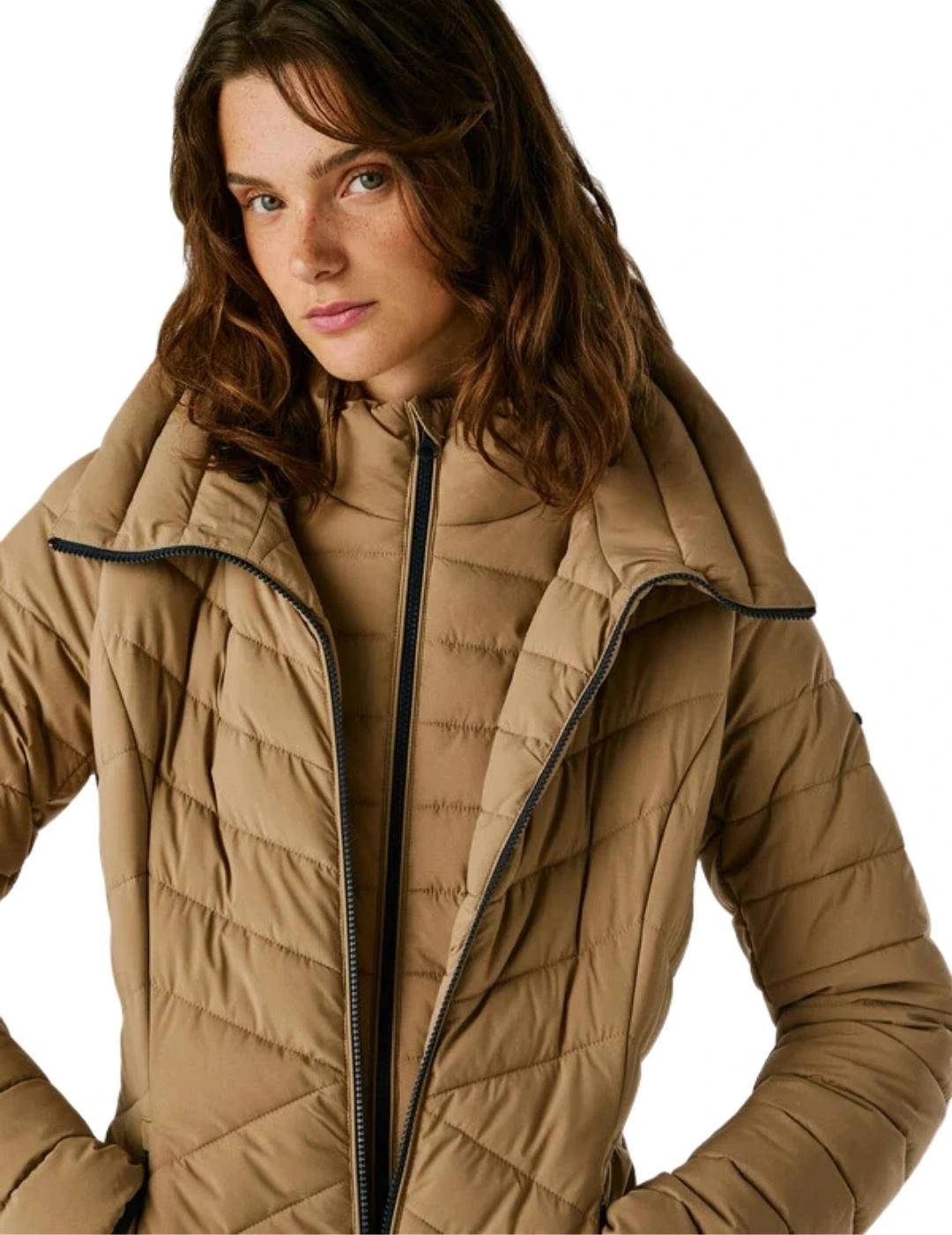 Pepe Jeans Abrigo Sann Long Beige