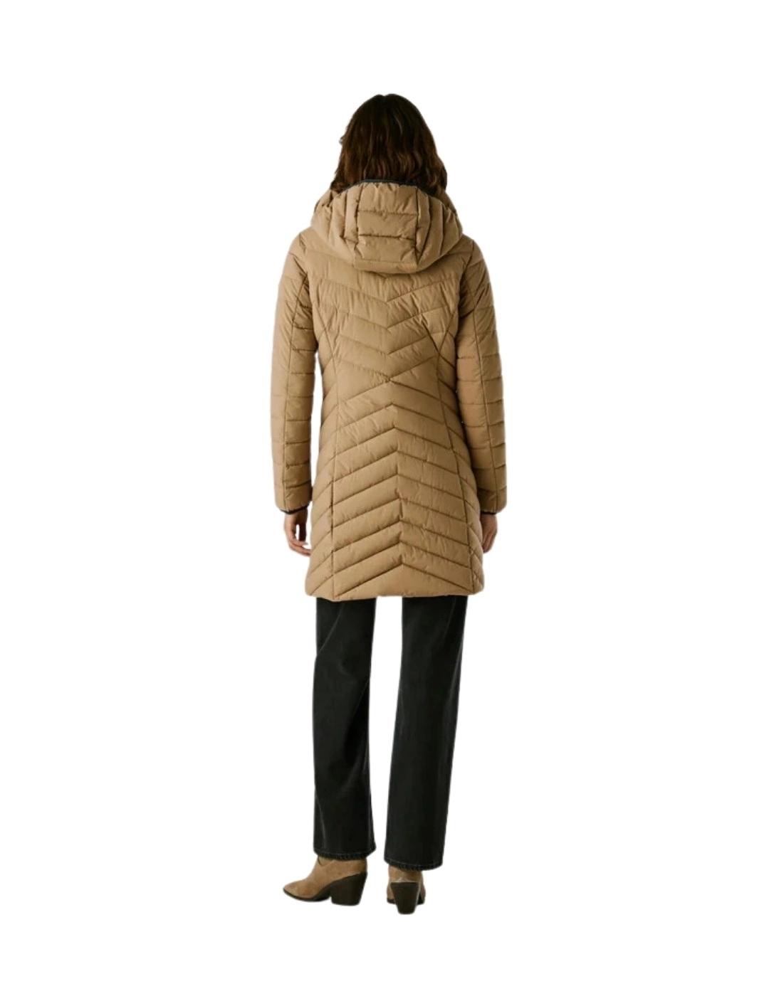 Pepe Jeans Abrigo Sann Long Beige