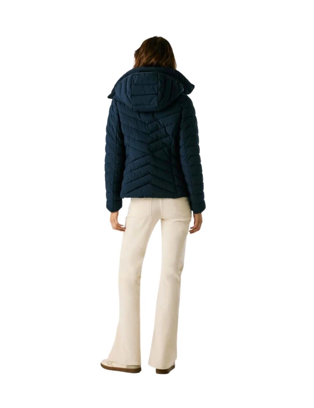 Pepe Jeans Abrigo Sann Short Azul marino