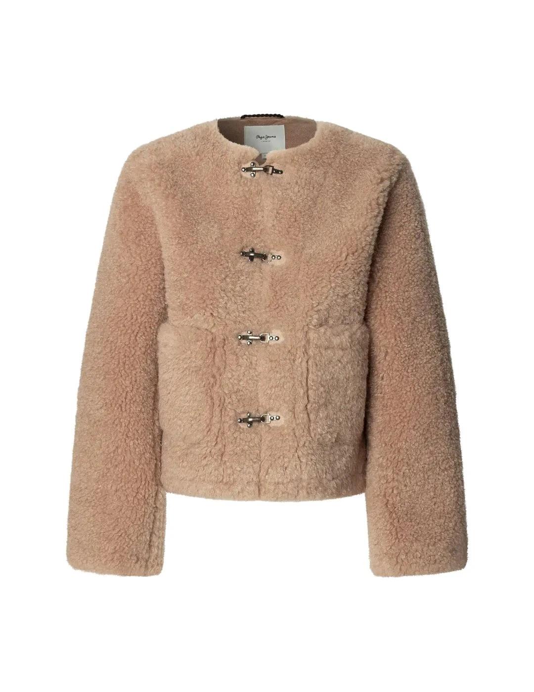 Pepe Jeans Abrigo Paige Rosa claro