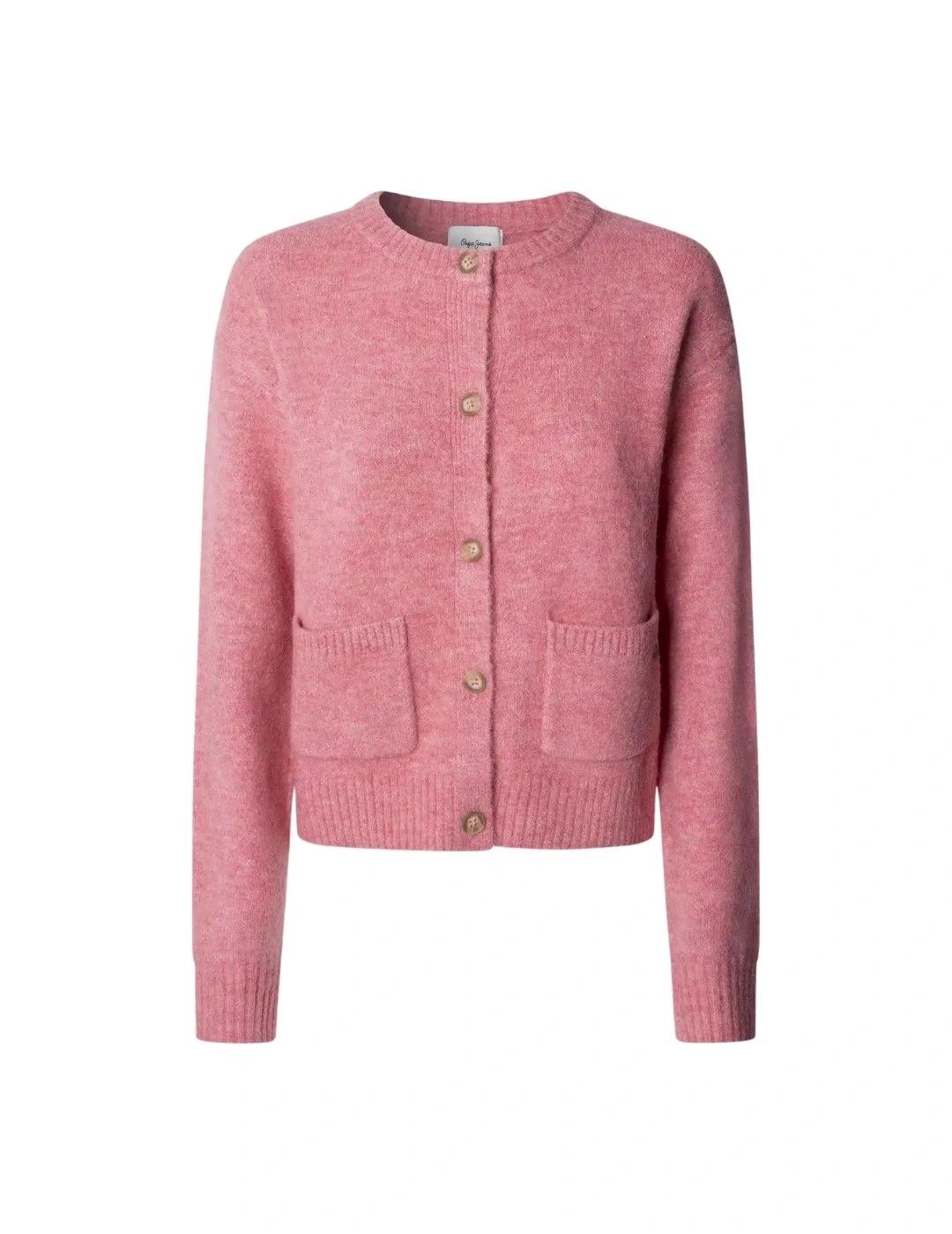 Pepe Jeans Cárdigan Cecil Rosa