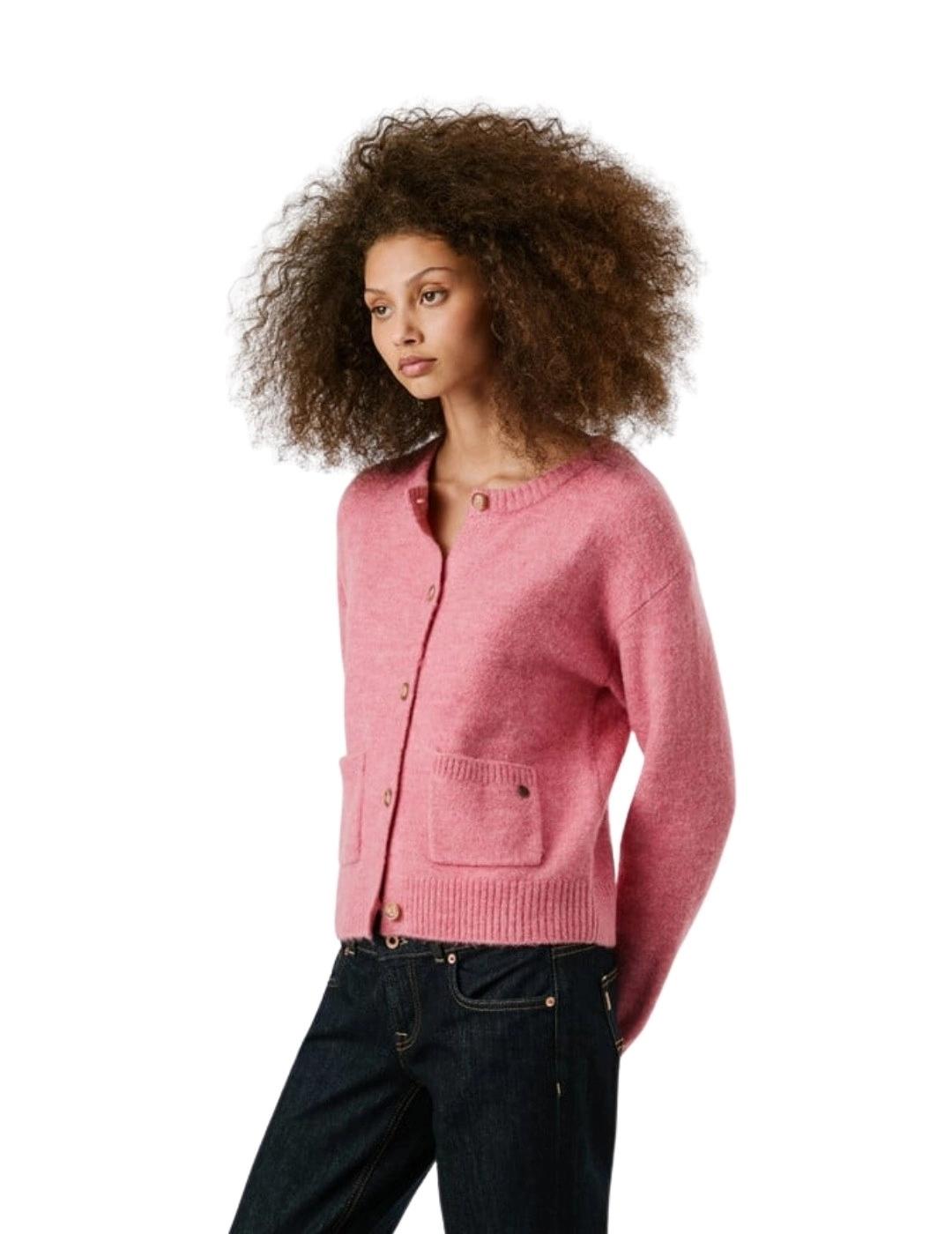 Pepe Jeans Cárdigan Cecil Rosa