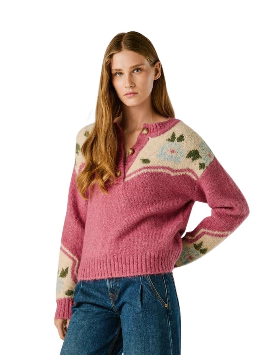 Pepe Jeans Jersey Chiara Rosa