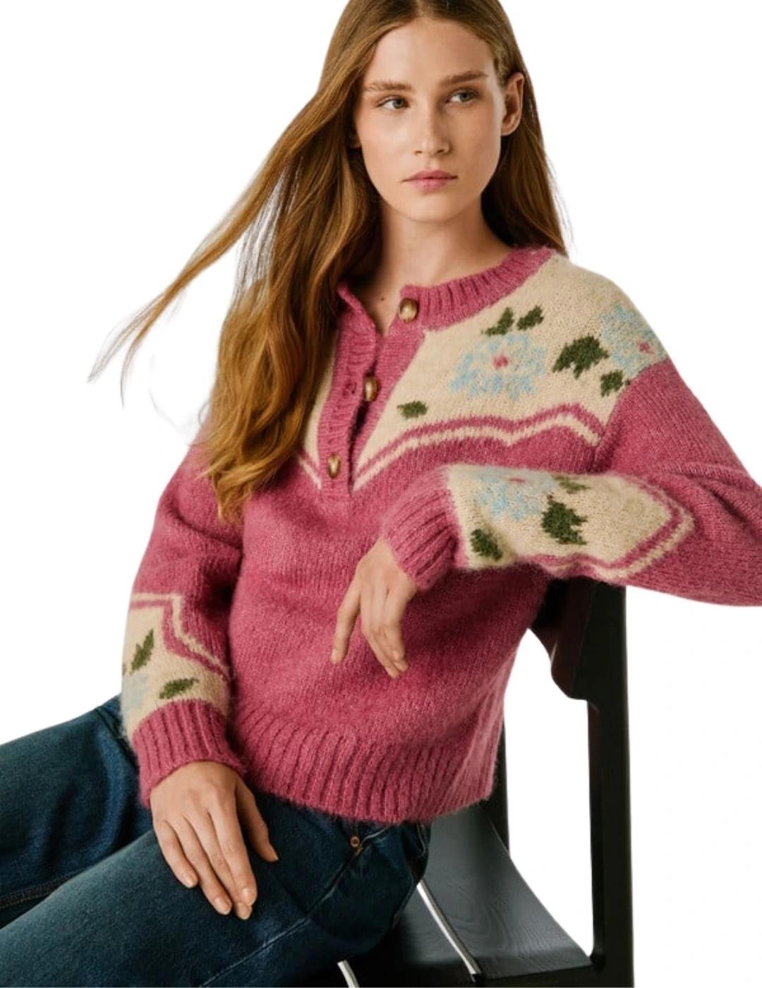 Pepe Jeans Jersey Chiara Rosa