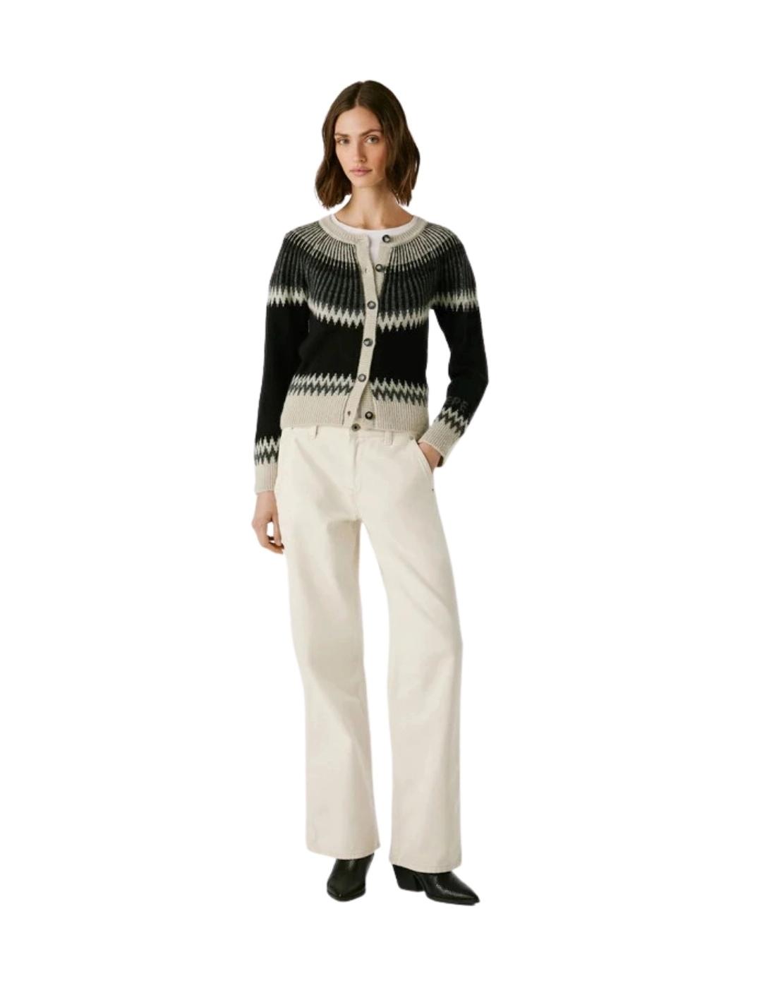 Pepe Jeans Cárdigan Cissy Gris oscuro