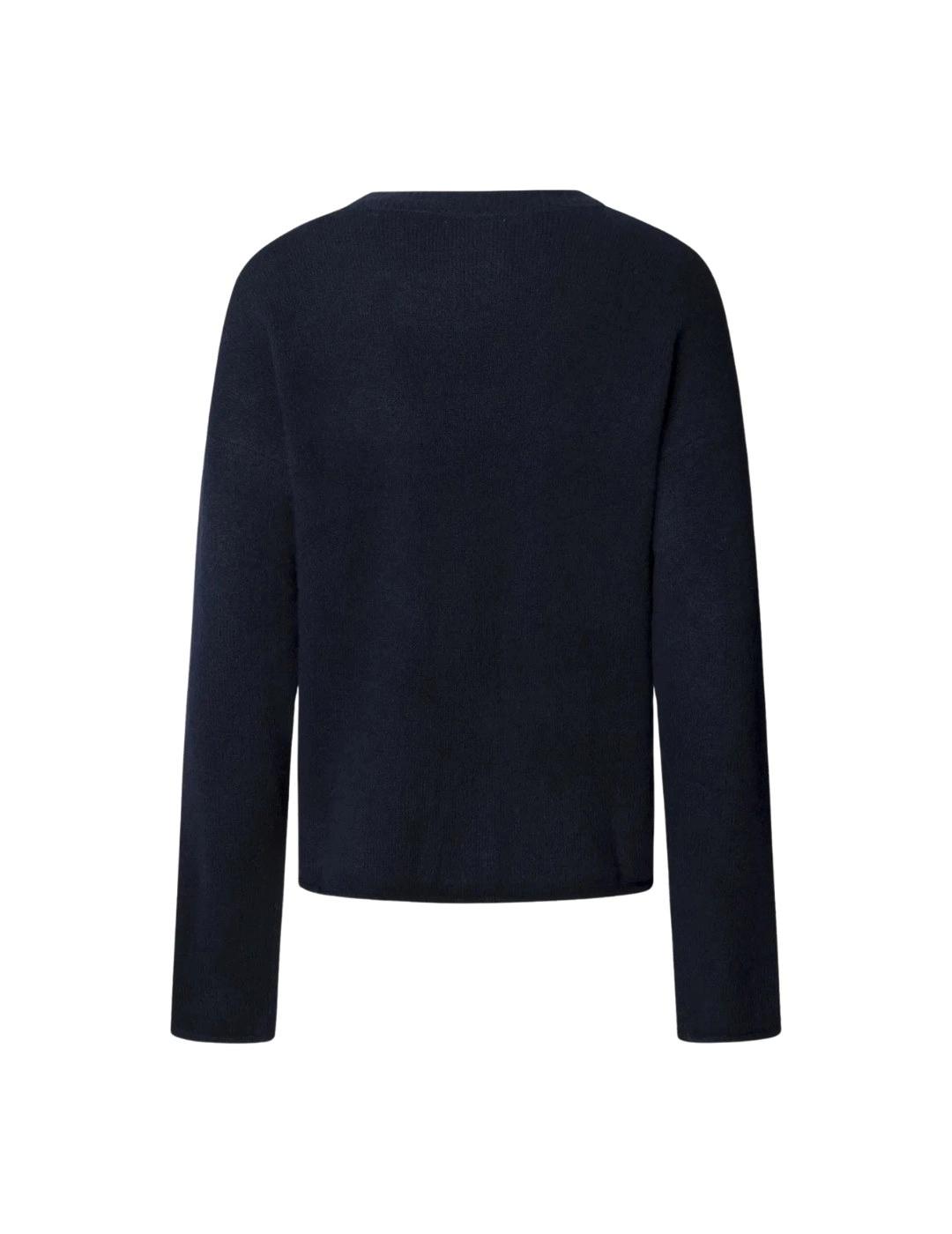 Pepe Jeans Jersey Caitlin Azul marino con bandera