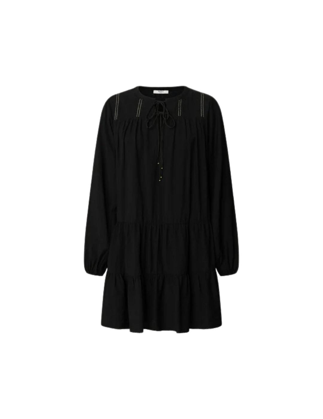 Pepe Jeans Vestido Paule Negro
