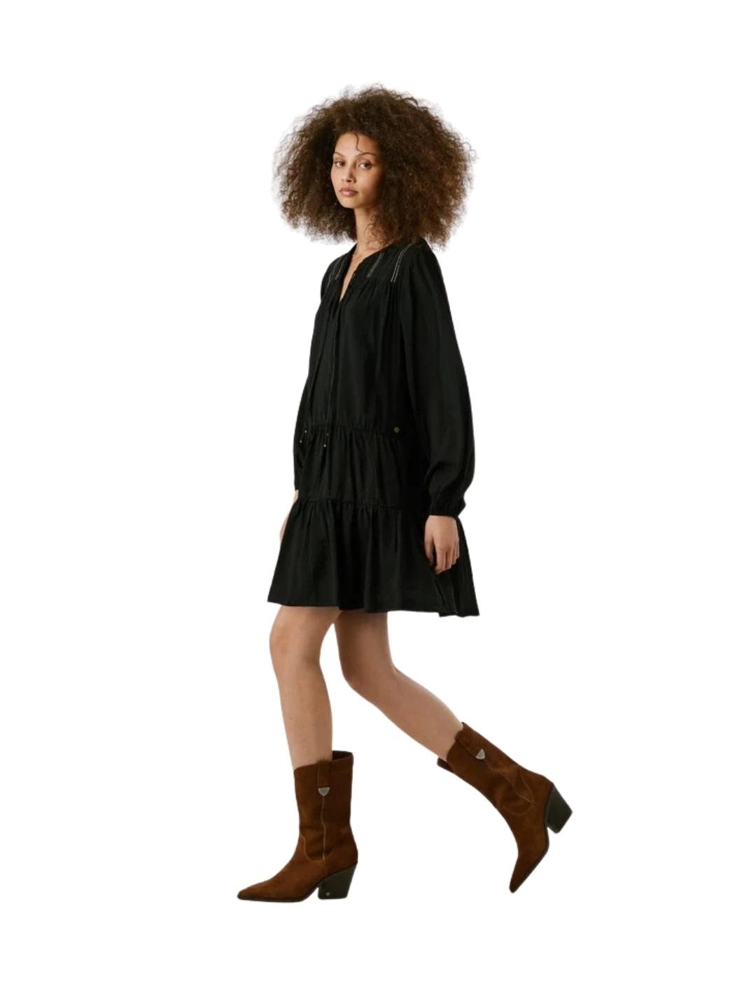 Pepe Jeans Vestido Paule Negro