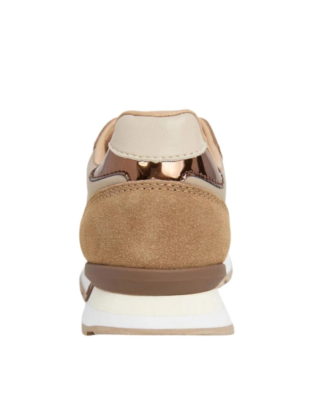 Pepe Jeans Zapatillas Brit Mirror Beige