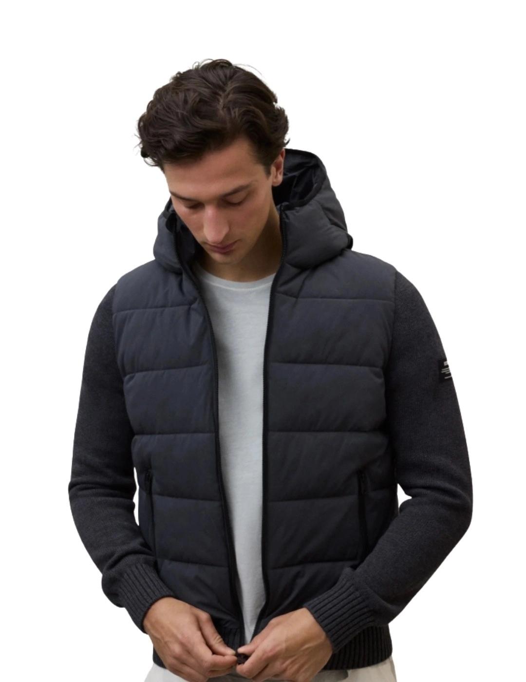 Ecoalf Chaqueta Bale Hybrid Gris asfalto