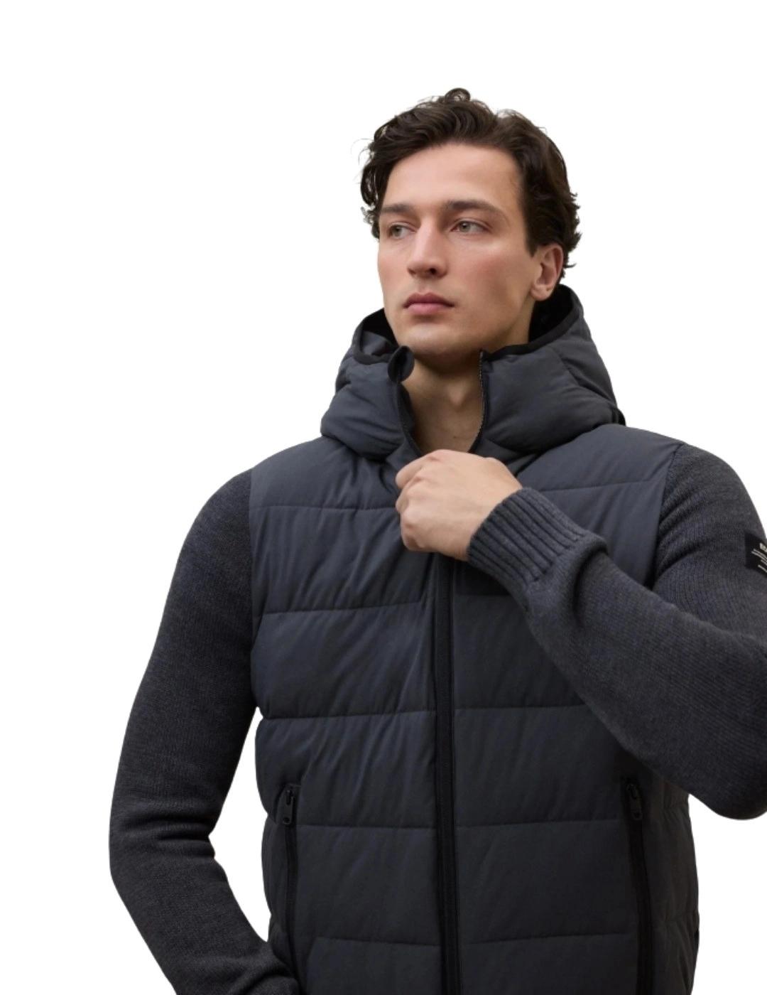 Ecoalf Chaqueta Bale Hybrid Gris asfalto