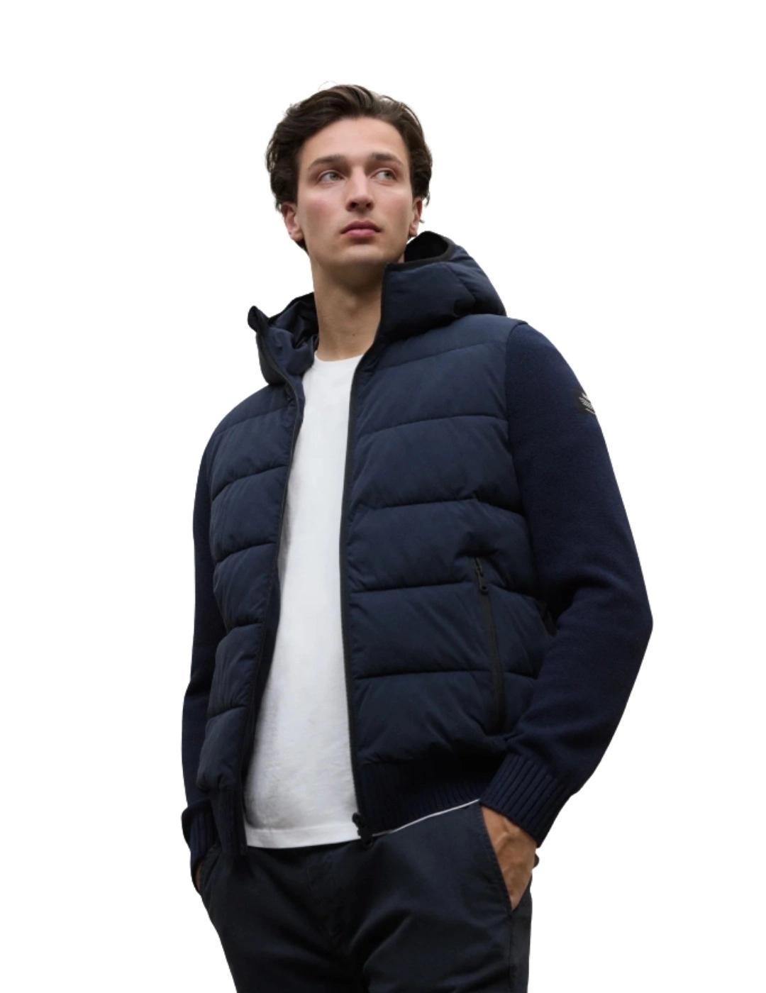 Ecoalf Chaqueta Bale Hybrid Azul marino