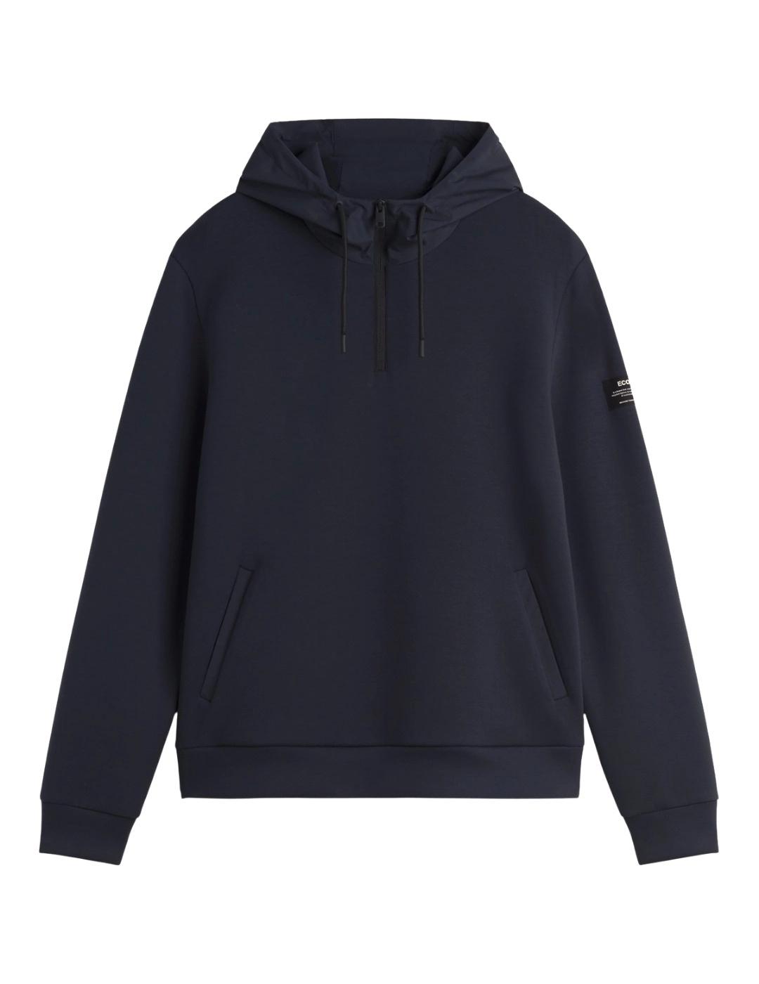Ecoalf Sudadera Surat Hybrid Azul marino