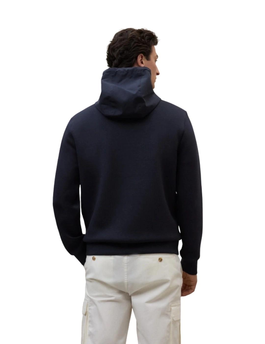 Ecoalf Sudadera Surat Hybrid Azul marino