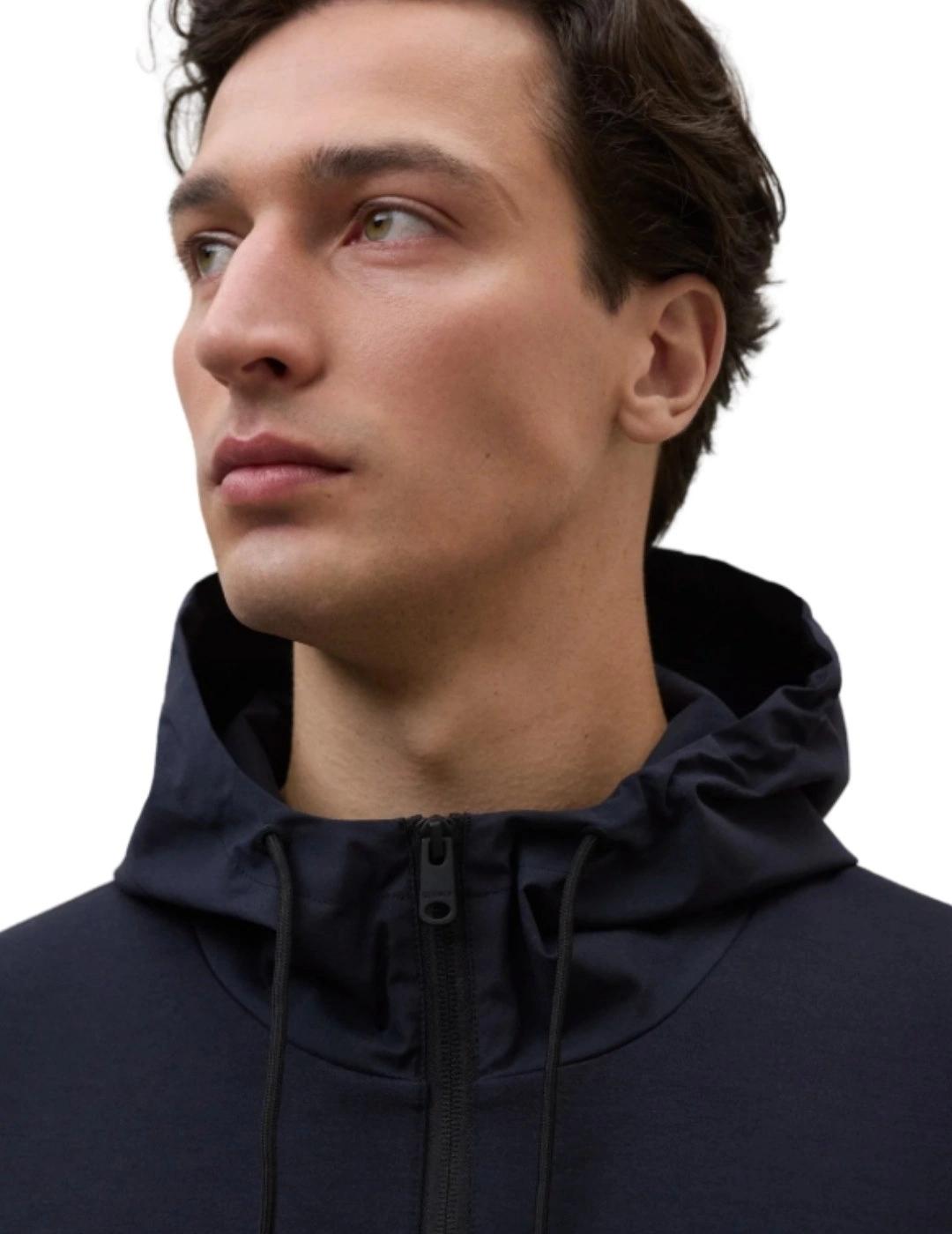 Ecoalf Sudadera Surat Hybrid Azul marino