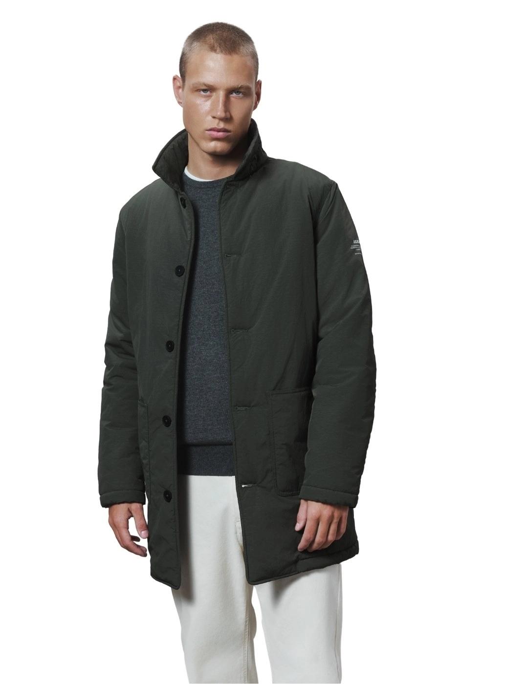 Ecoalf Chaqueta larga Ancua Verde