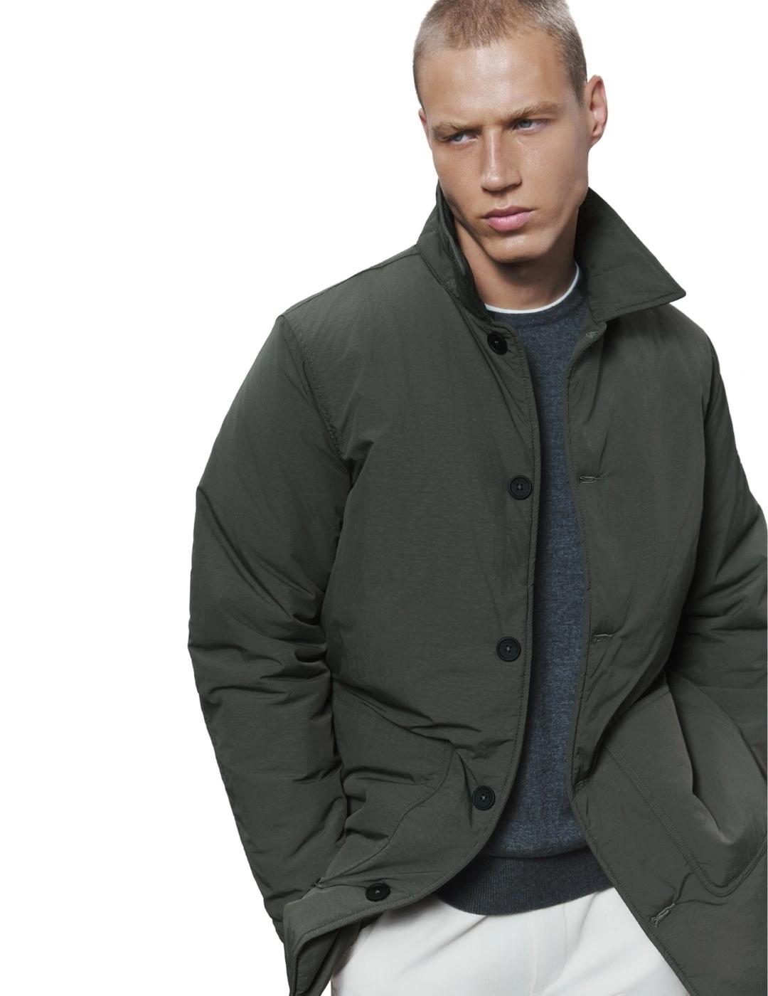 Ecoalf Chaqueta larga Ancua Verde