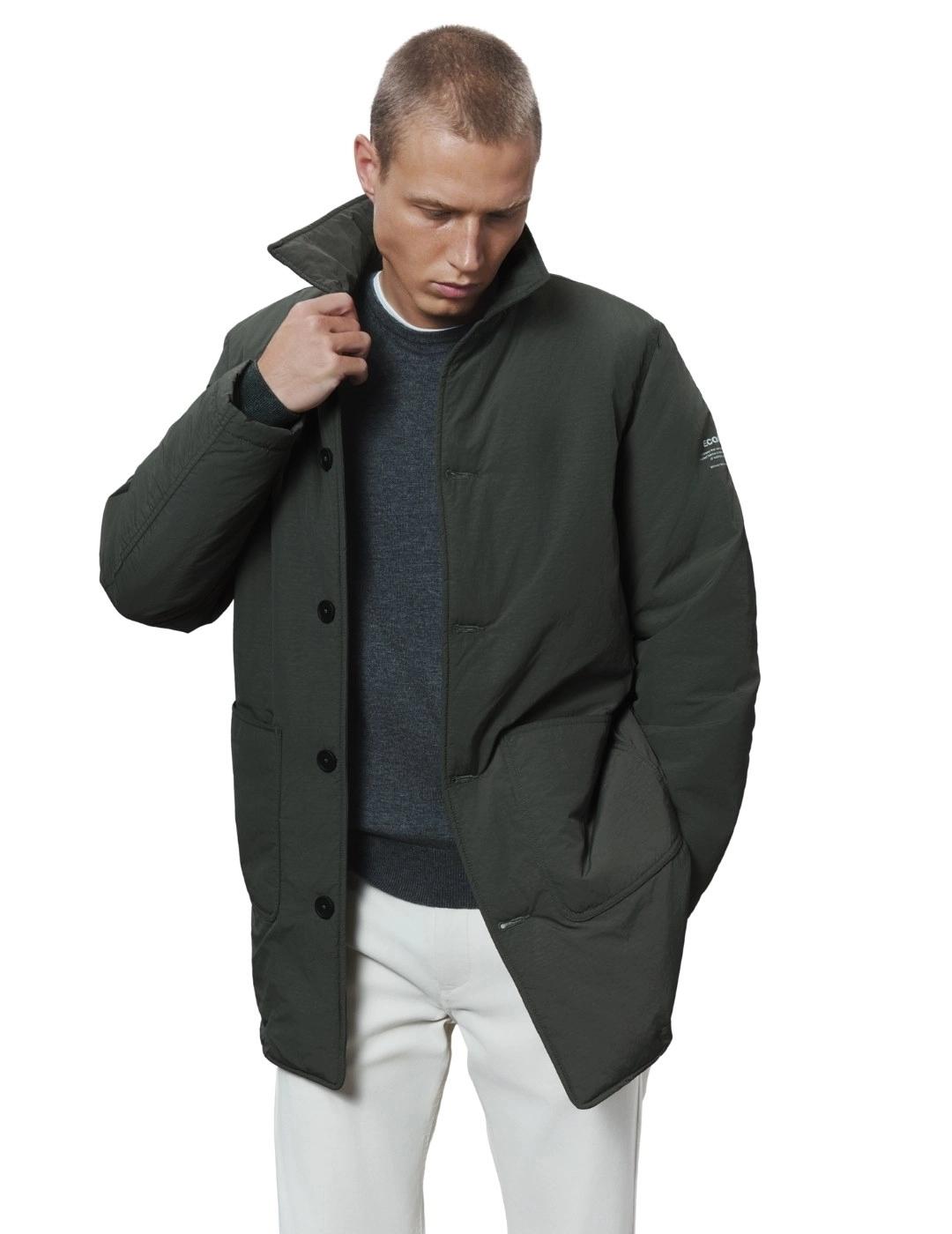 Ecoalf Chaqueta larga Ancua Verde