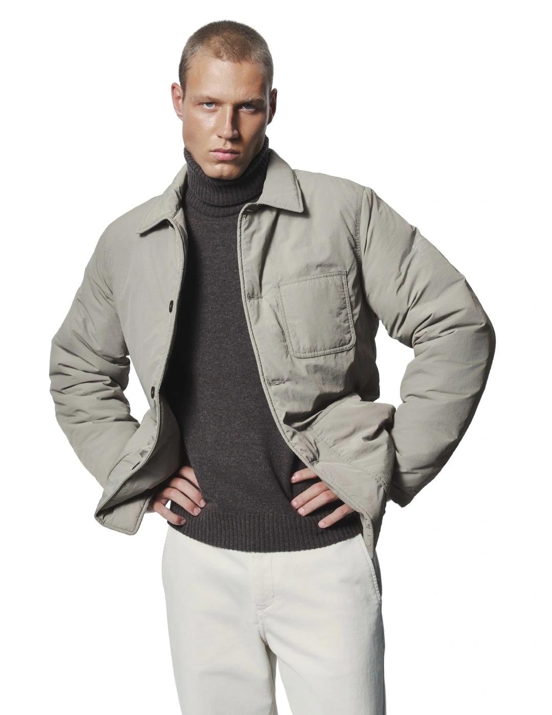 Ecoalf Chaqueta corta Ancua Beige