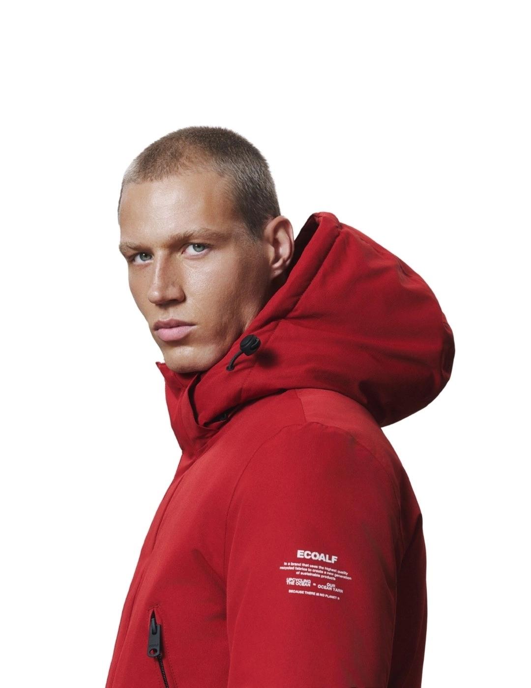 Ecoalf Parka New Iceberg Rojo
