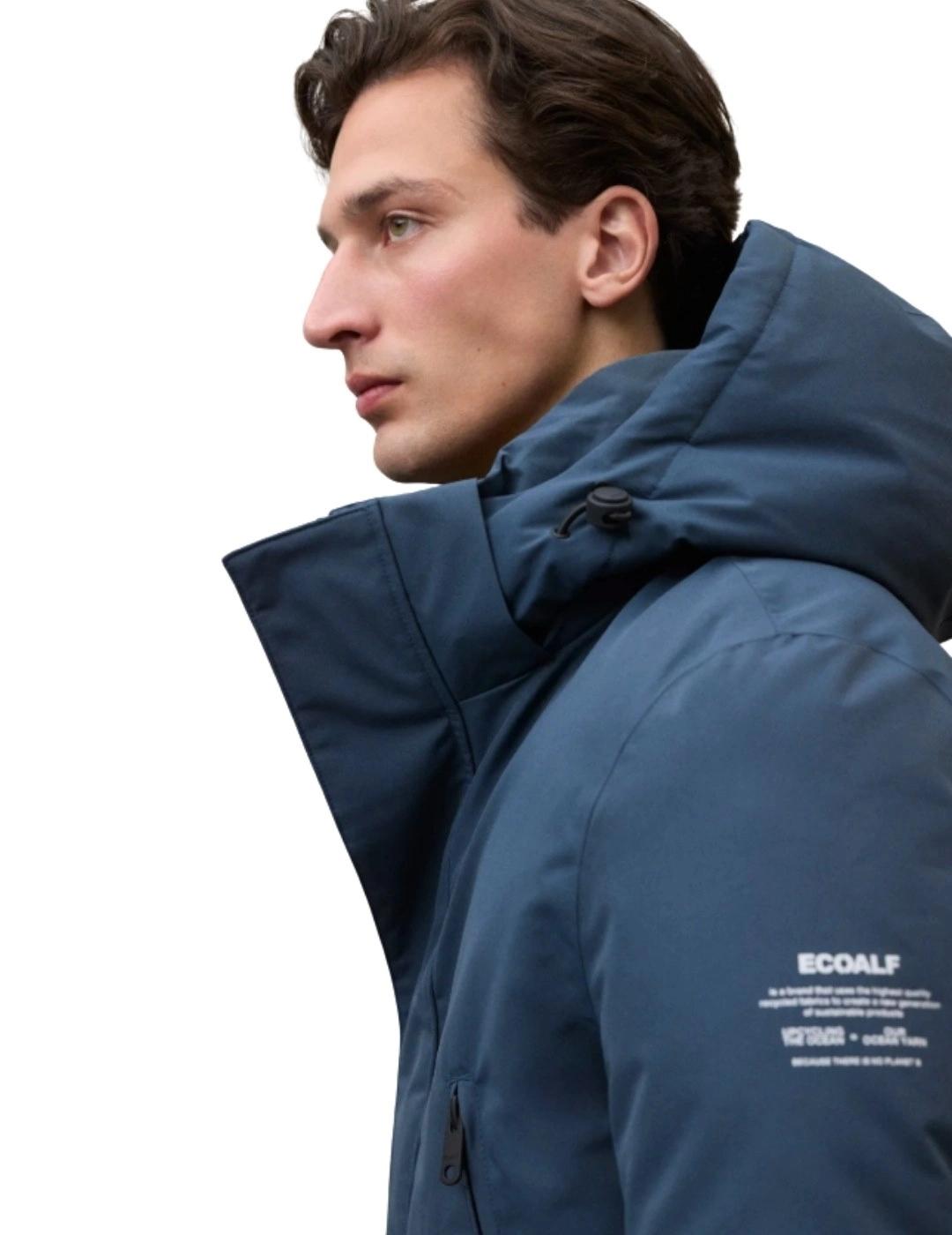 Ecoalf Parka New Iceberg Azul acero