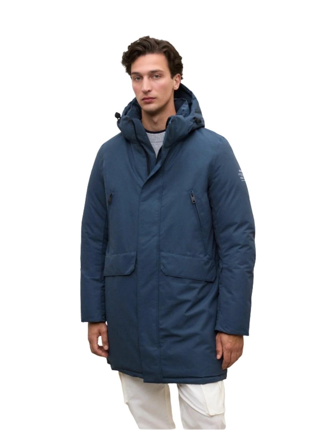 Ecoalf Parka New Iceberg Azul acero