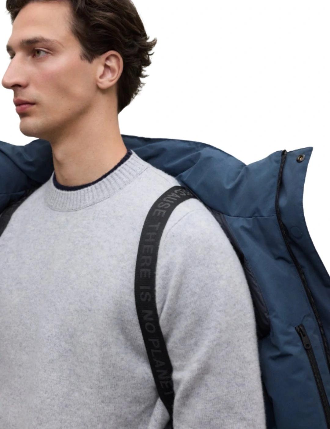 Ecoalf Parka New Iceberg Azul acero