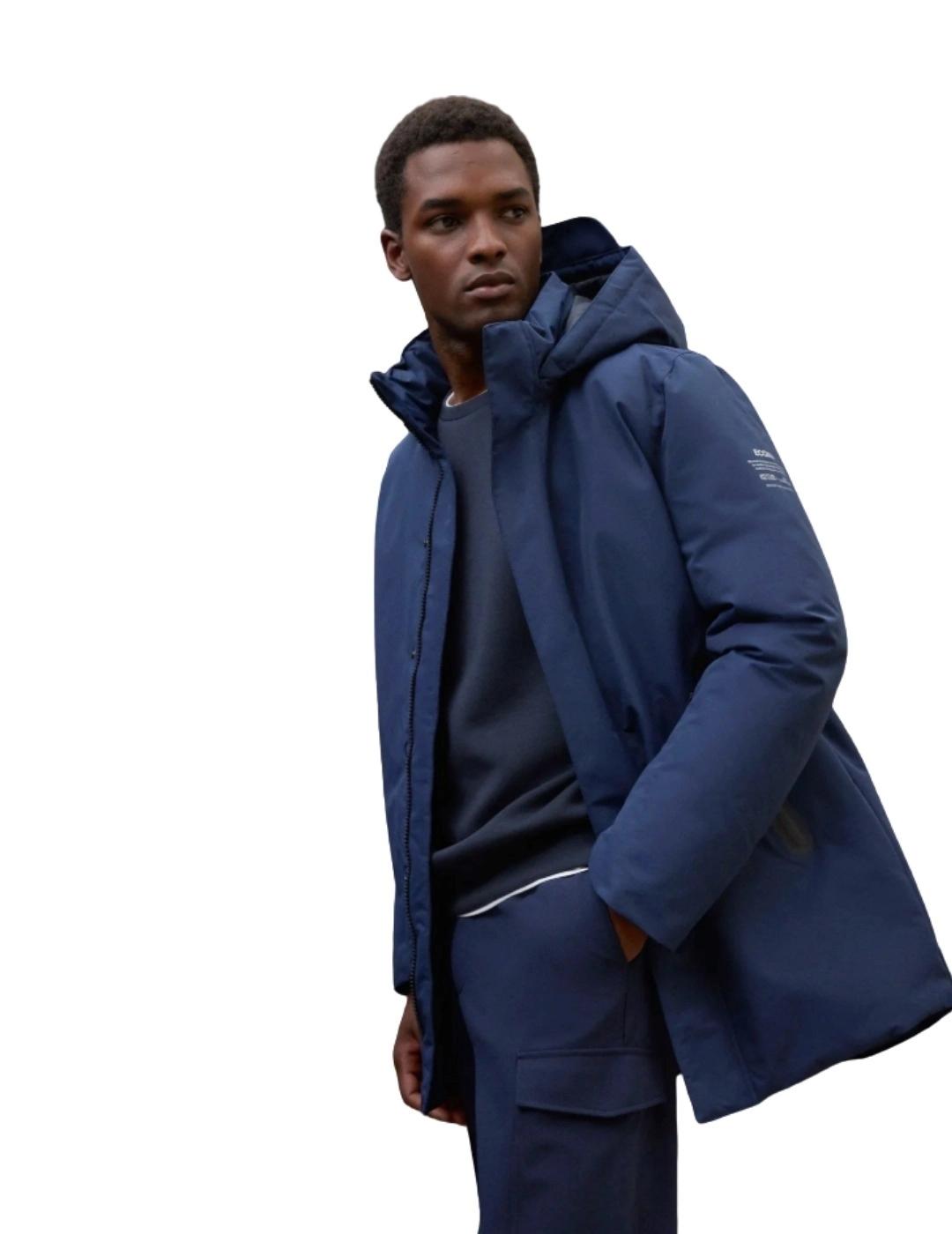 Ecoalf Parka Parko Azul marino