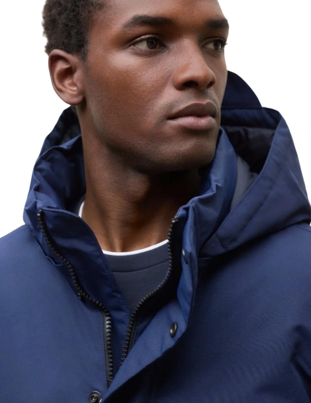 Ecoalf Parka Parko Azul marino