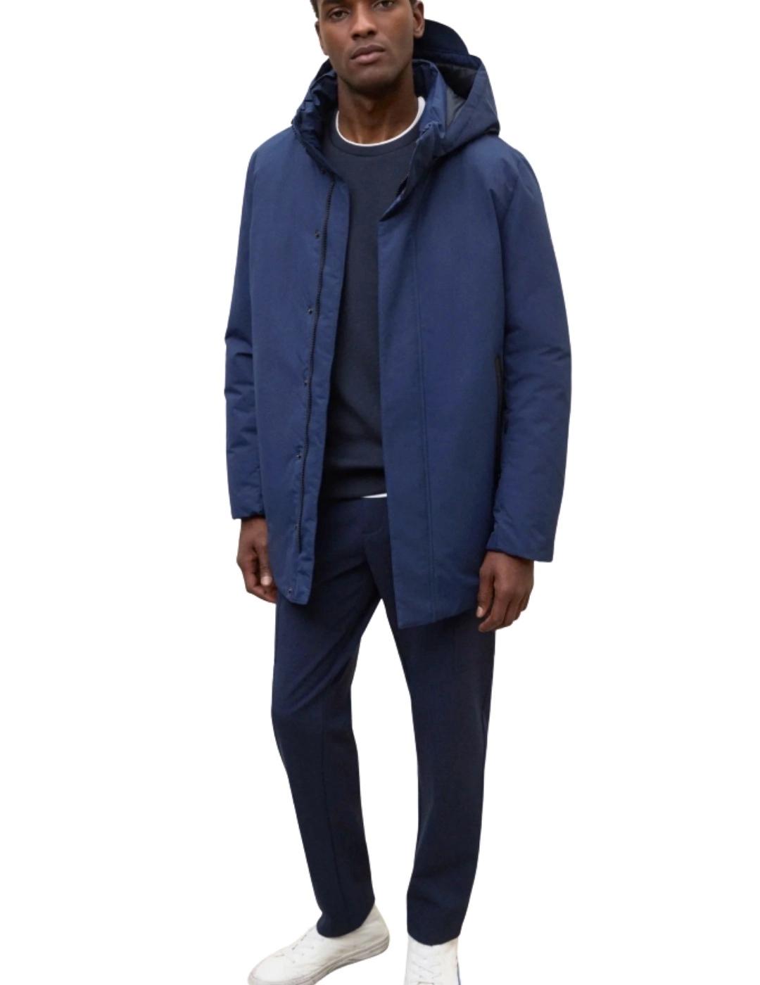 Ecoalf Parka Parko Azul marino
