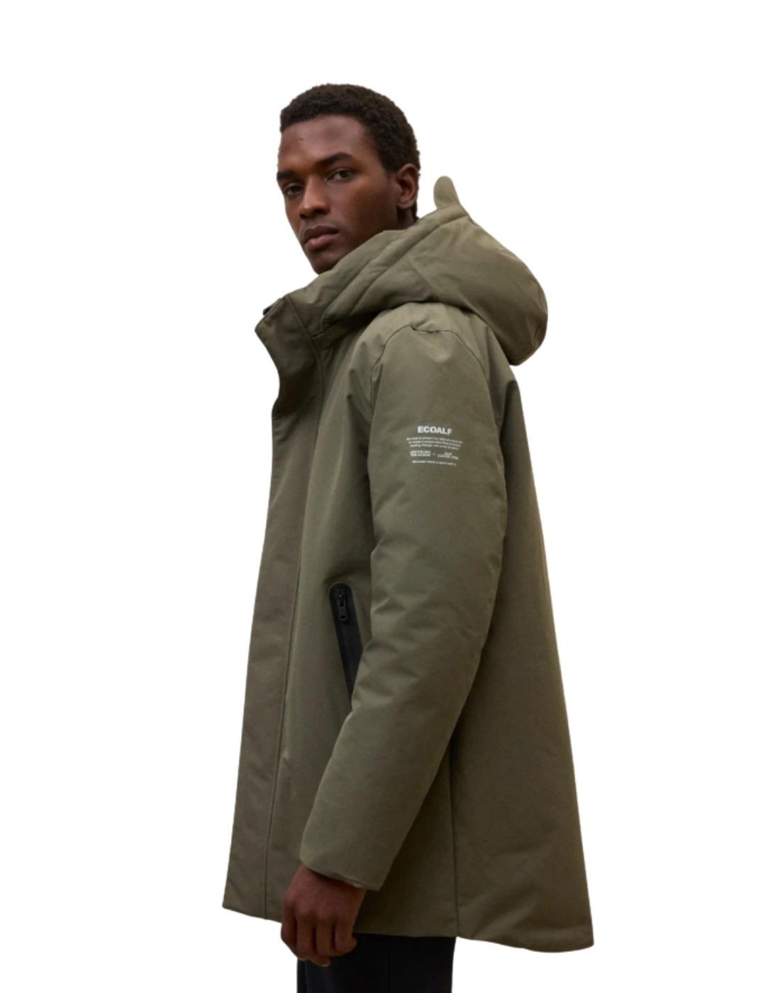Ecoalf Parka Parko Verde oliva