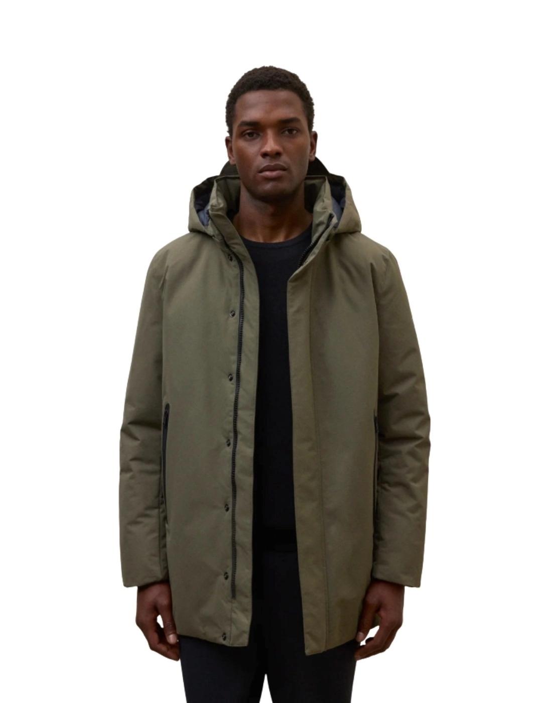 Ecoalf Parka Parko Verde oliva