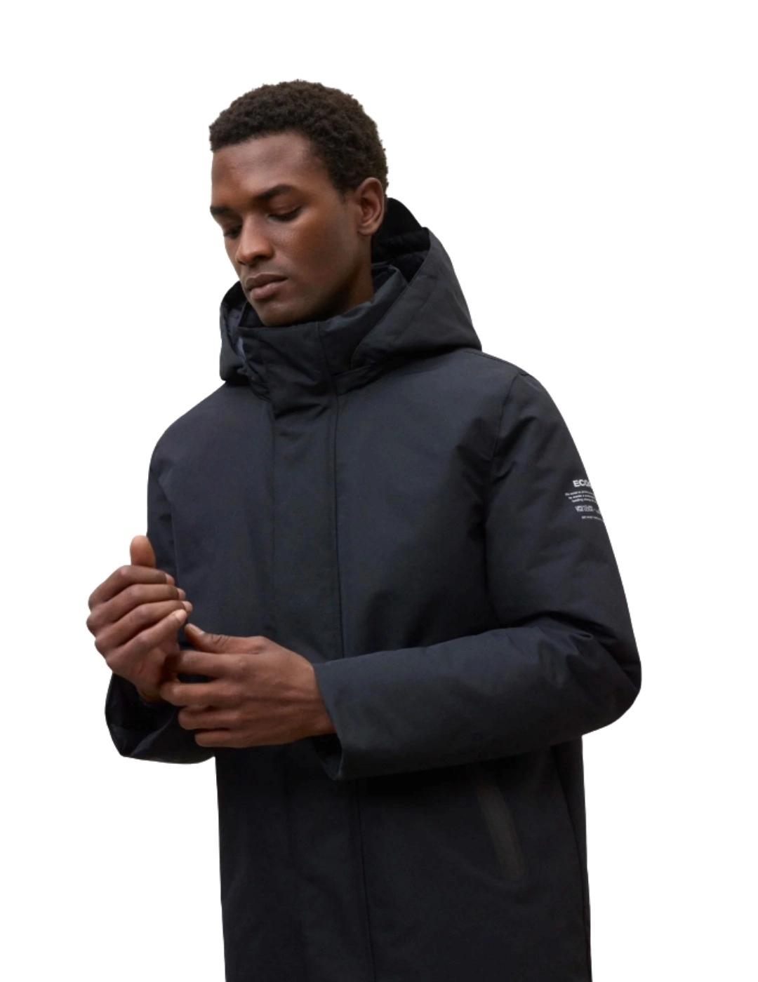 Ecoalf Parka Parko Negro