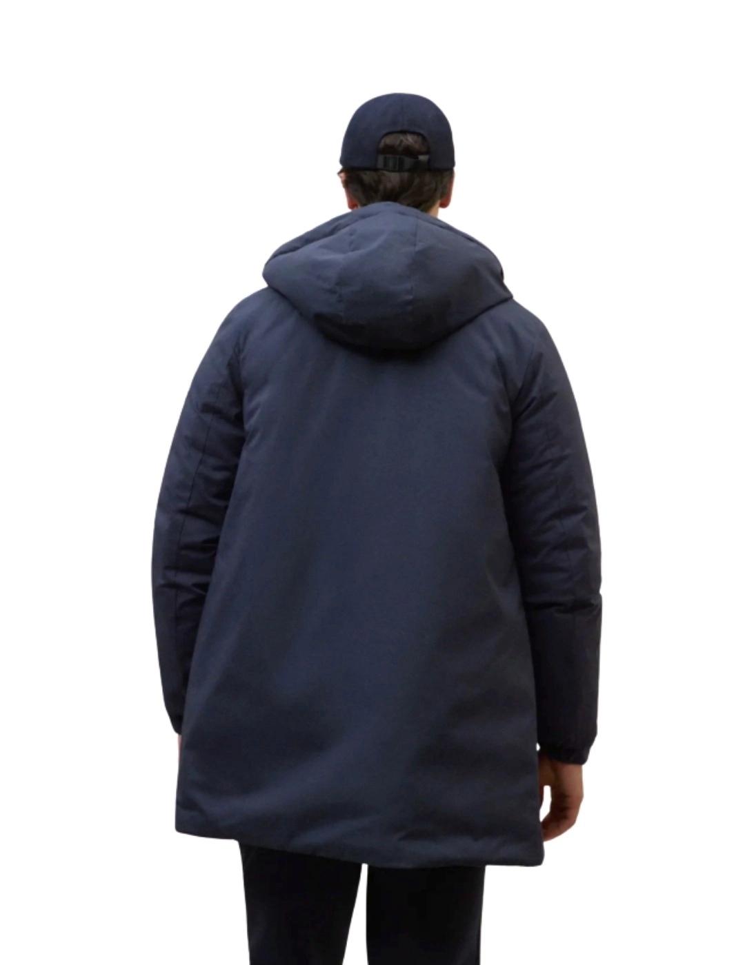 Ecoalf Parka Pasu Azul marino
