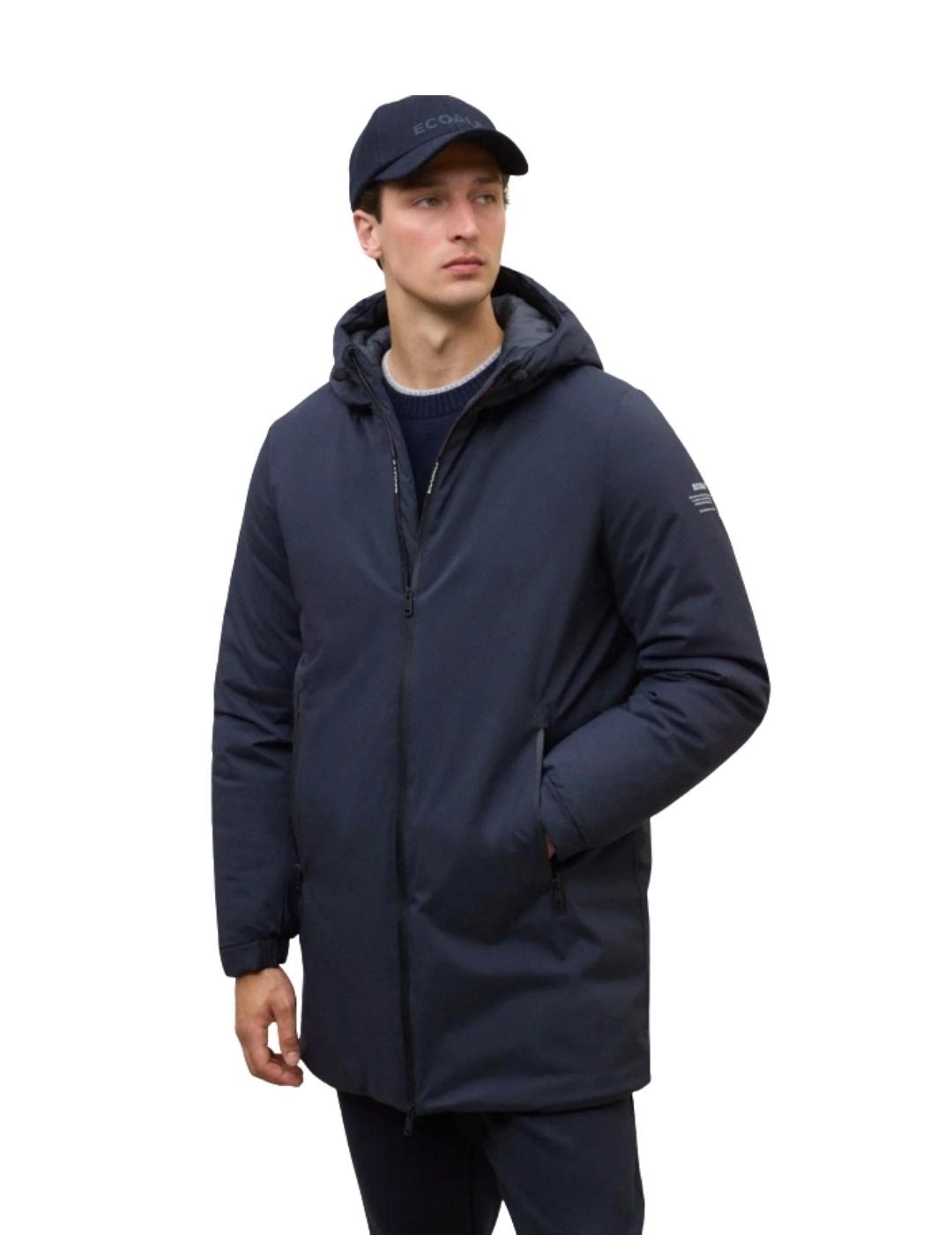 Ecoalf Parka Pasu Azul marino