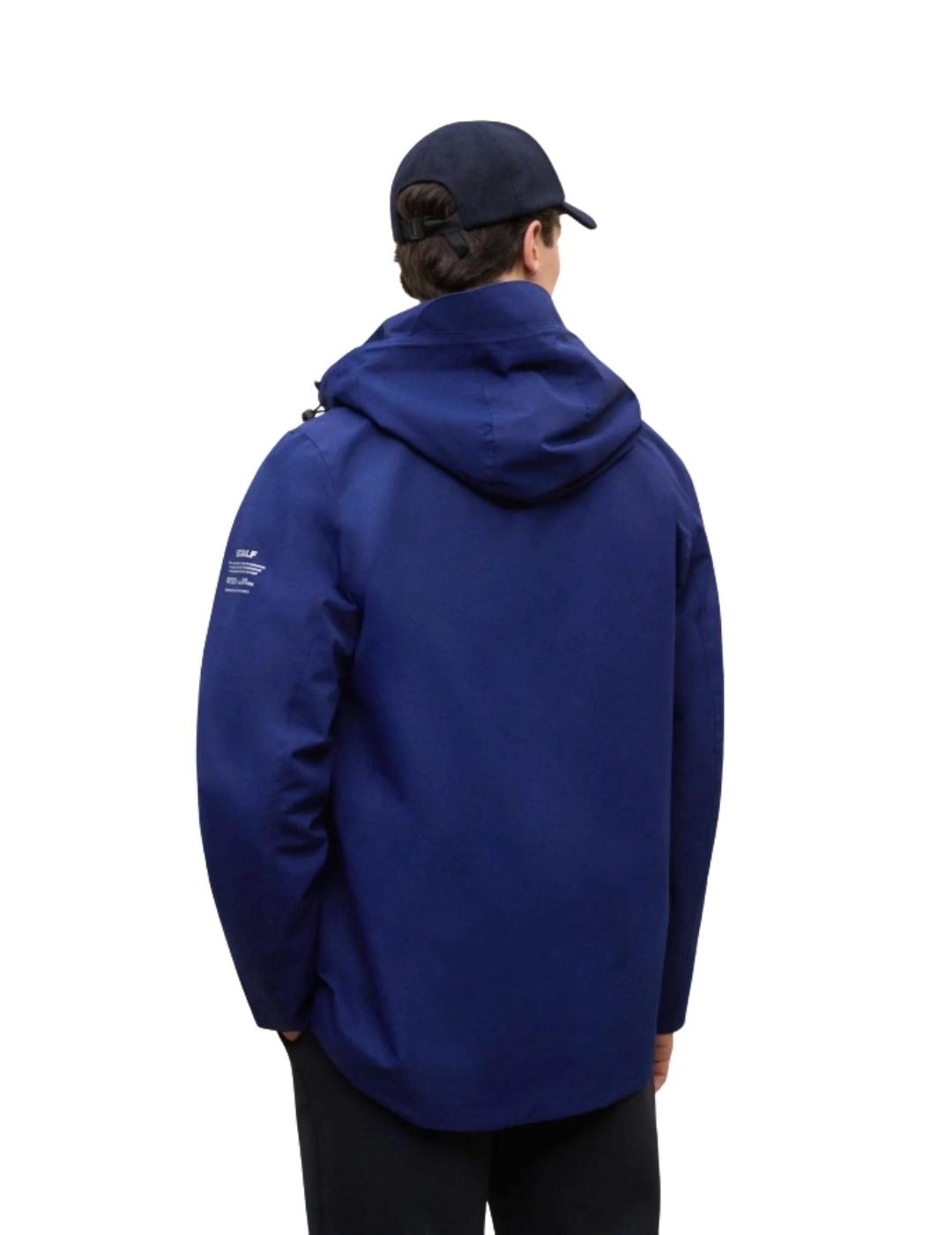 Ecoalf Chaqueta Tarka Azul tinta