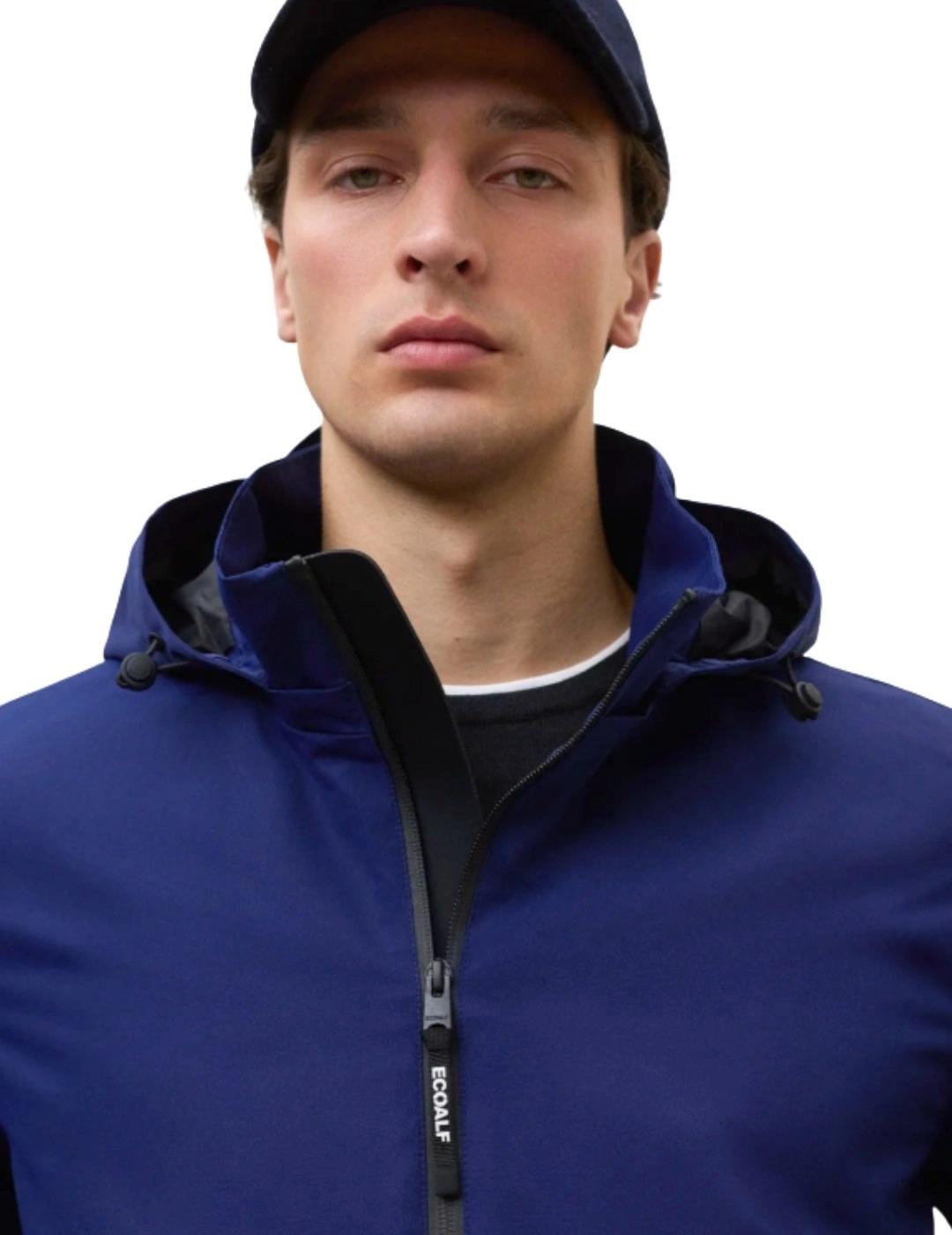 Ecoalf Chaqueta Tarka Azul tinta