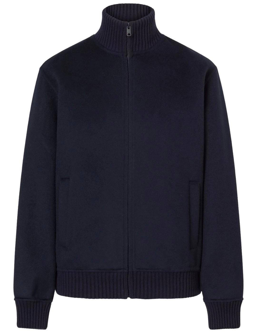 Ecoalf Chaqueta punto Unter Azul marino