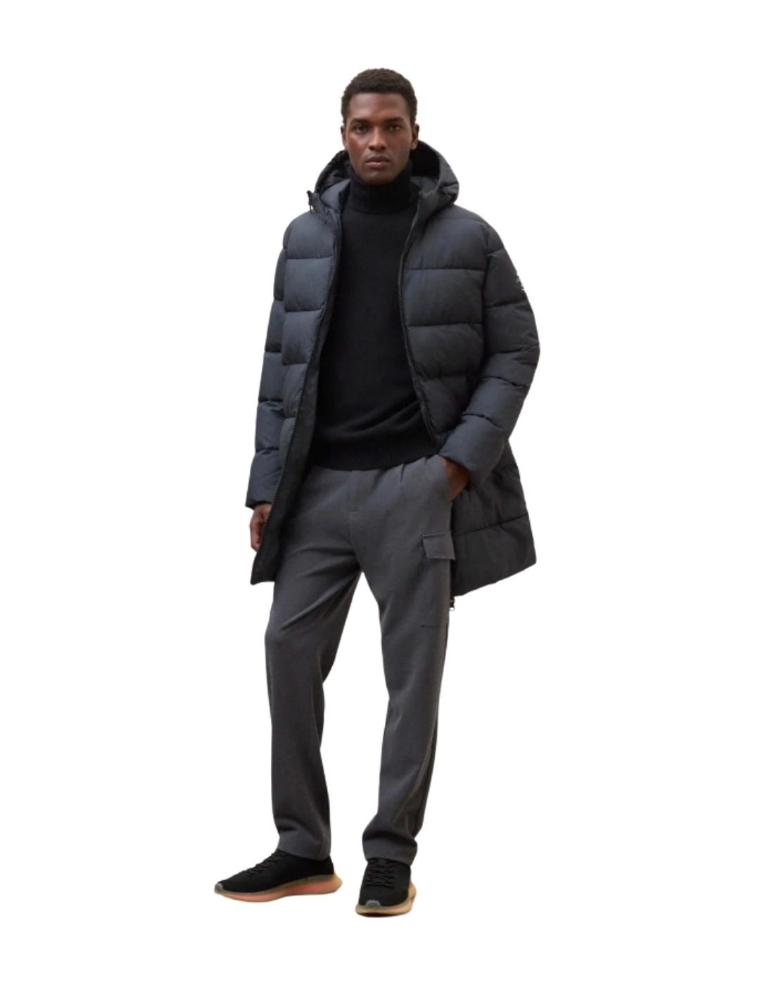 Ecoalf Abrigo Vintage Gris antracita