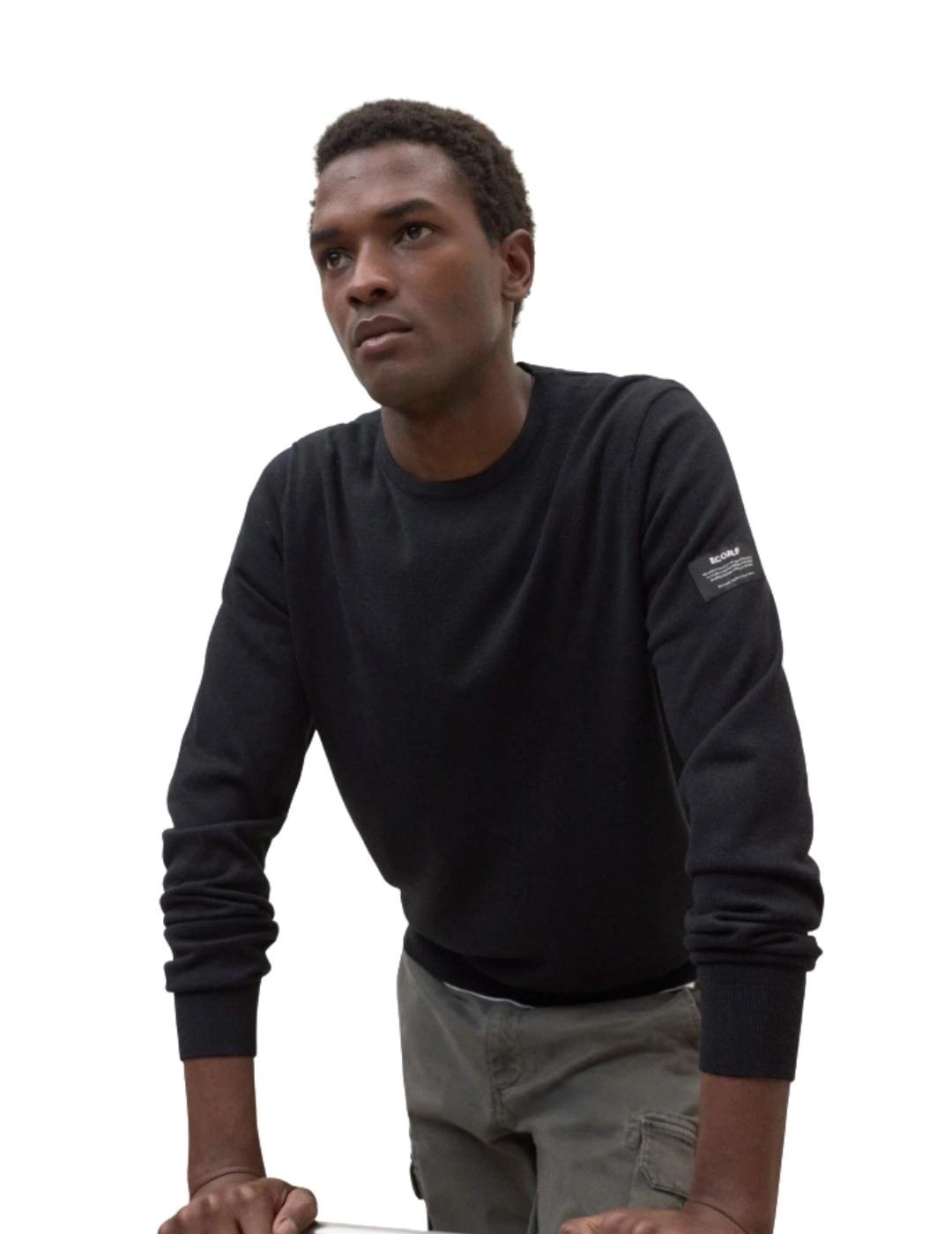 Ecoalf Jersey Punto Bayona Negro