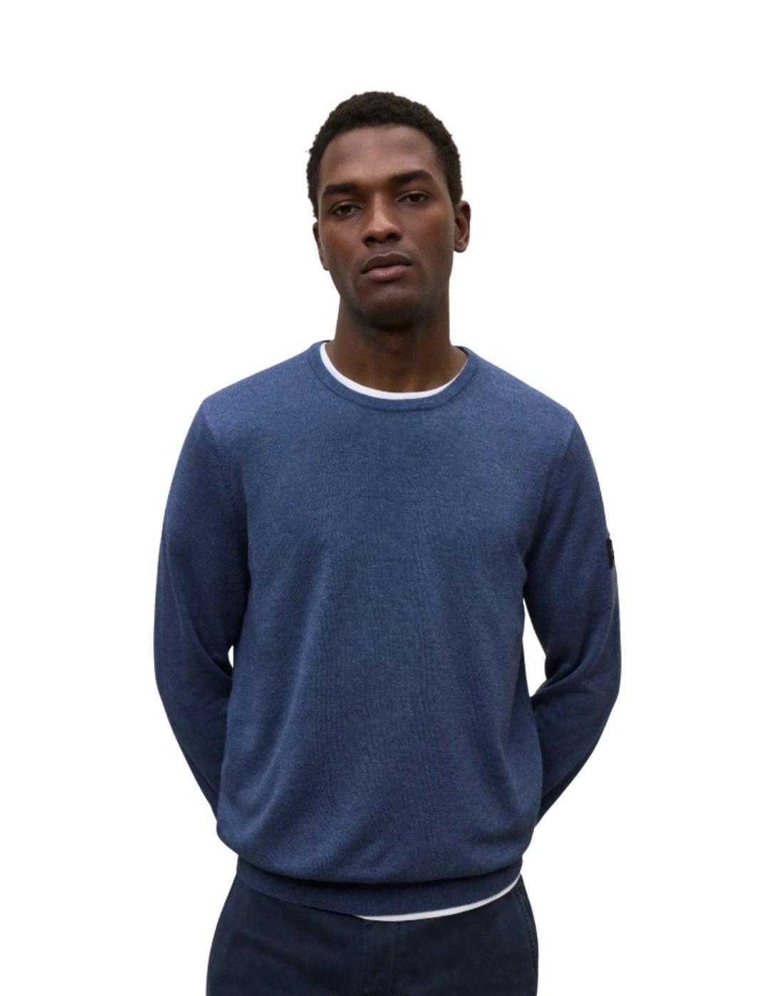 Ecoalf Jersey Punto Bayona Azul