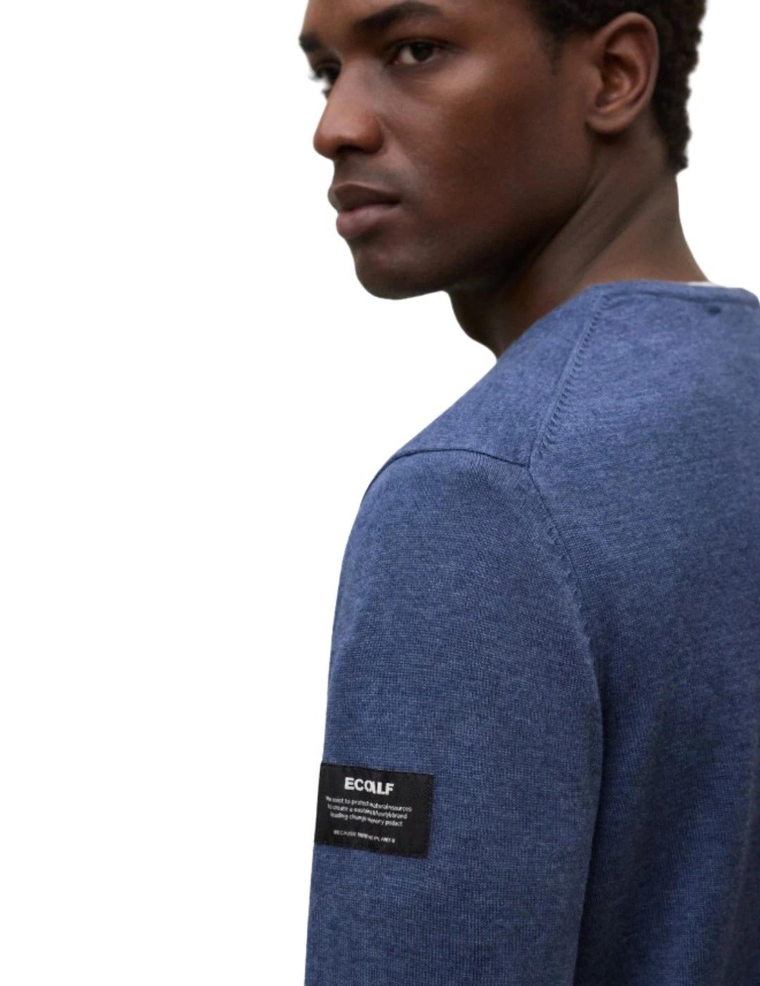 Ecoalf Jersey Punto Bayona Azul