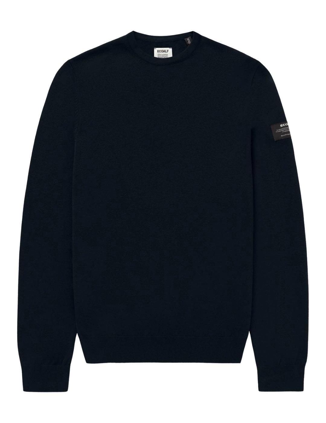 Ecoalf Jersey Punto Bayona Azul marino