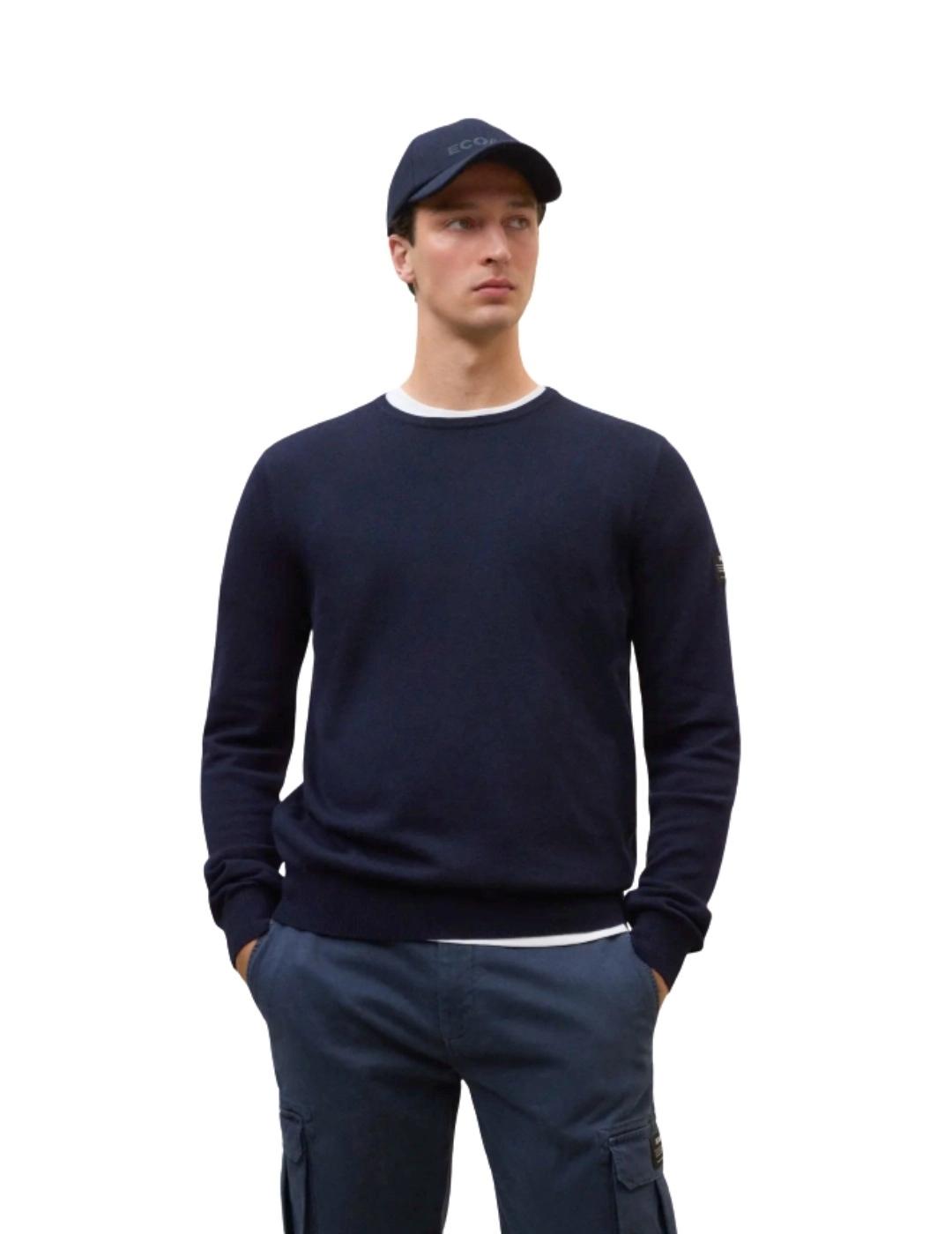 Ecoalf Jersey Punto Bayona Azul