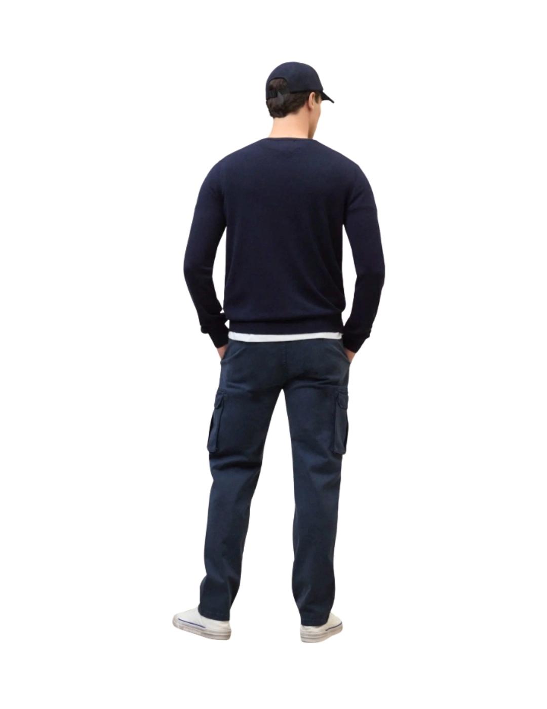 Ecoalf Jersey Punto Bayona Azul marino